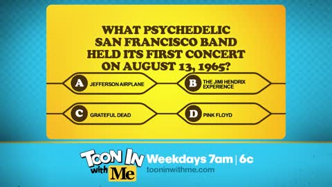 What psychedelic San Francisco band held its first concert on...